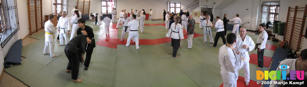 SX02152-02154 Panorama training Jujitsu